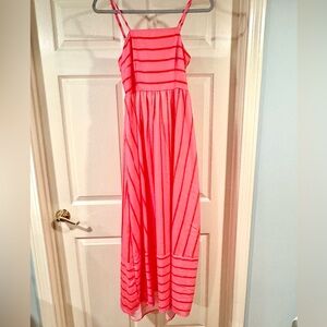 Striped Midi Summer Dress